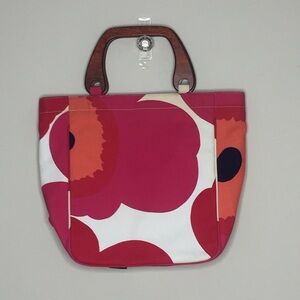 Frou by Paige Novick || Handbag Tote/Wooden Handle